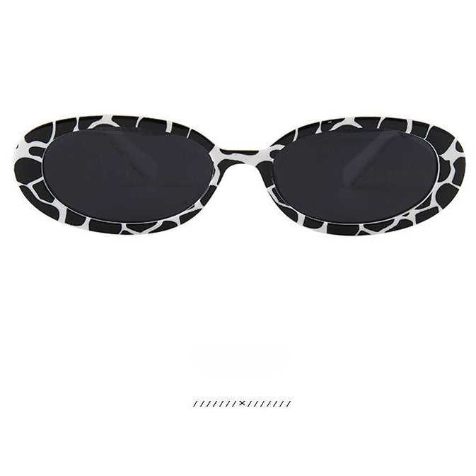 Wholesale Cow Pattern PC Sunglasses