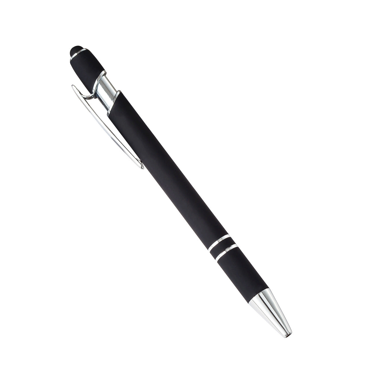 Wholesale Metal Push-button Pen Aluminum Rod Beautiful Extreme Capacitive Touch Control Ballpoint Pen
