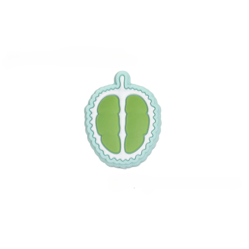 Wholesale 20pcs Fruit Series DIY Cartoon Silicone Beads