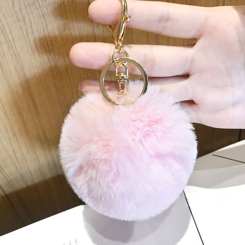 Wholesale Wool Ball Plush Keychains
