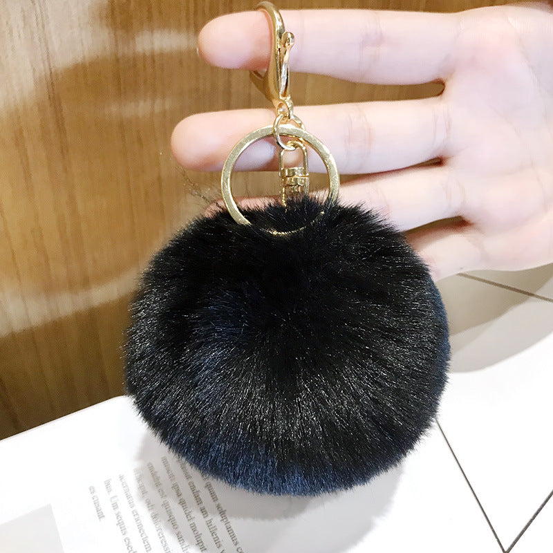 Wholesale Wool Ball Plush Keychains