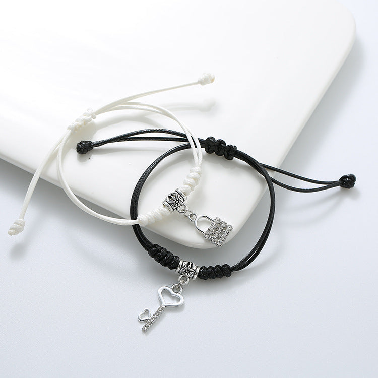 Wholesale Five Pointed Star Braided Bracelet