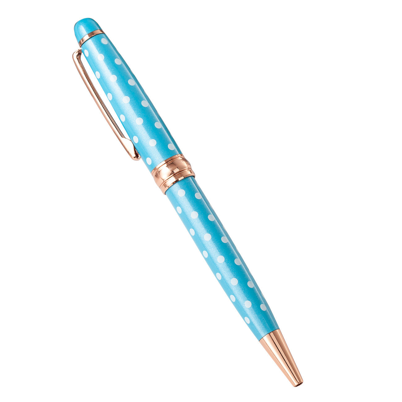 Whoelsale Pens Cute Dot Metal Pen Fashionable Office Pen