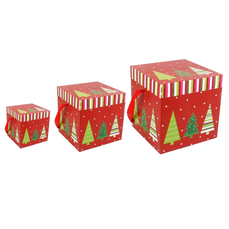 Wholesale New Christmas Decoration Gift Box Supplies Paper Gift Packaging Box