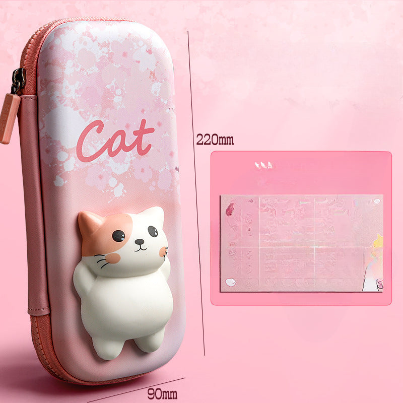 Wholesale Decompression Minimalist and Multifunctional EVA Pencil Case