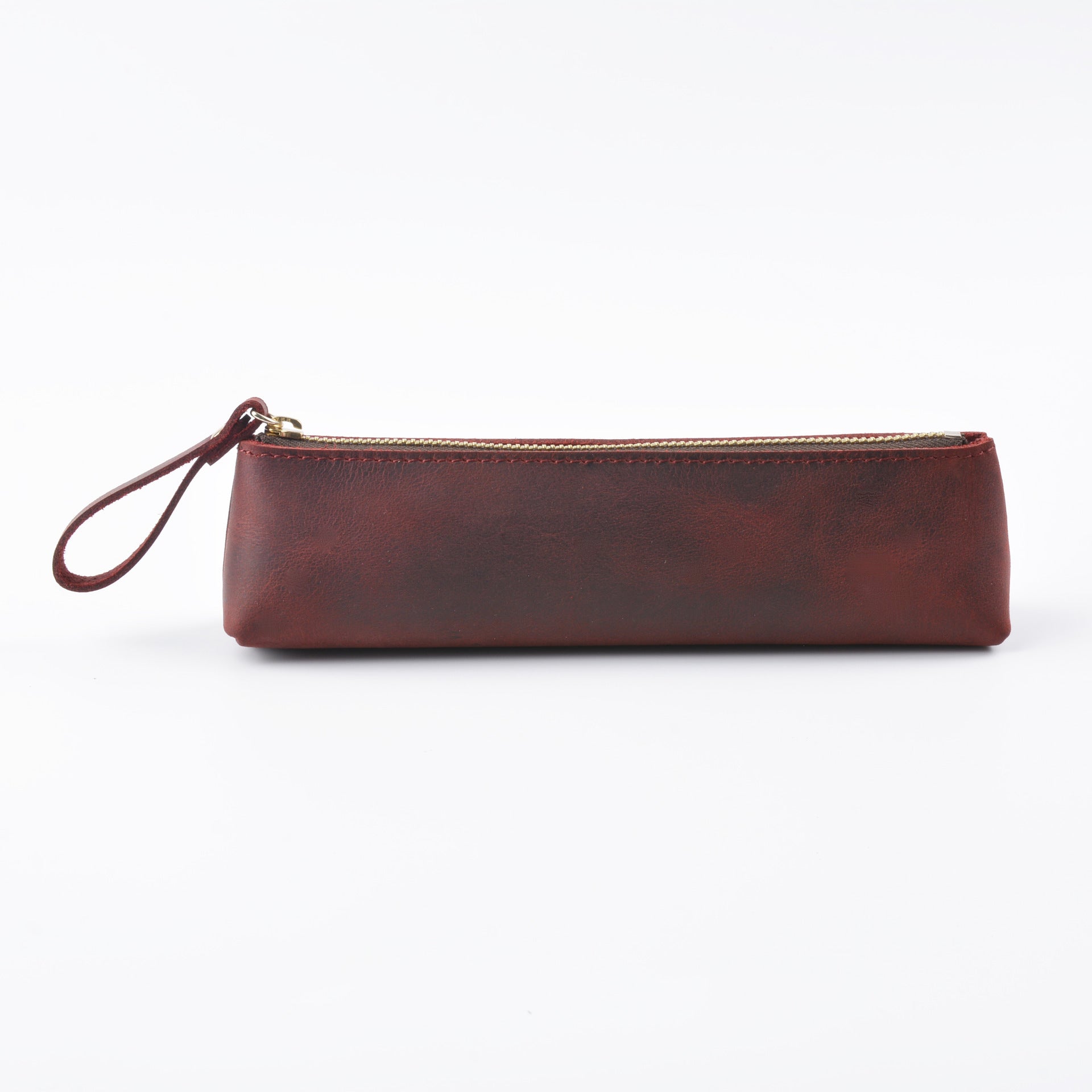 Wholesale Vintage Genuine Leather Handmade Pencil Case