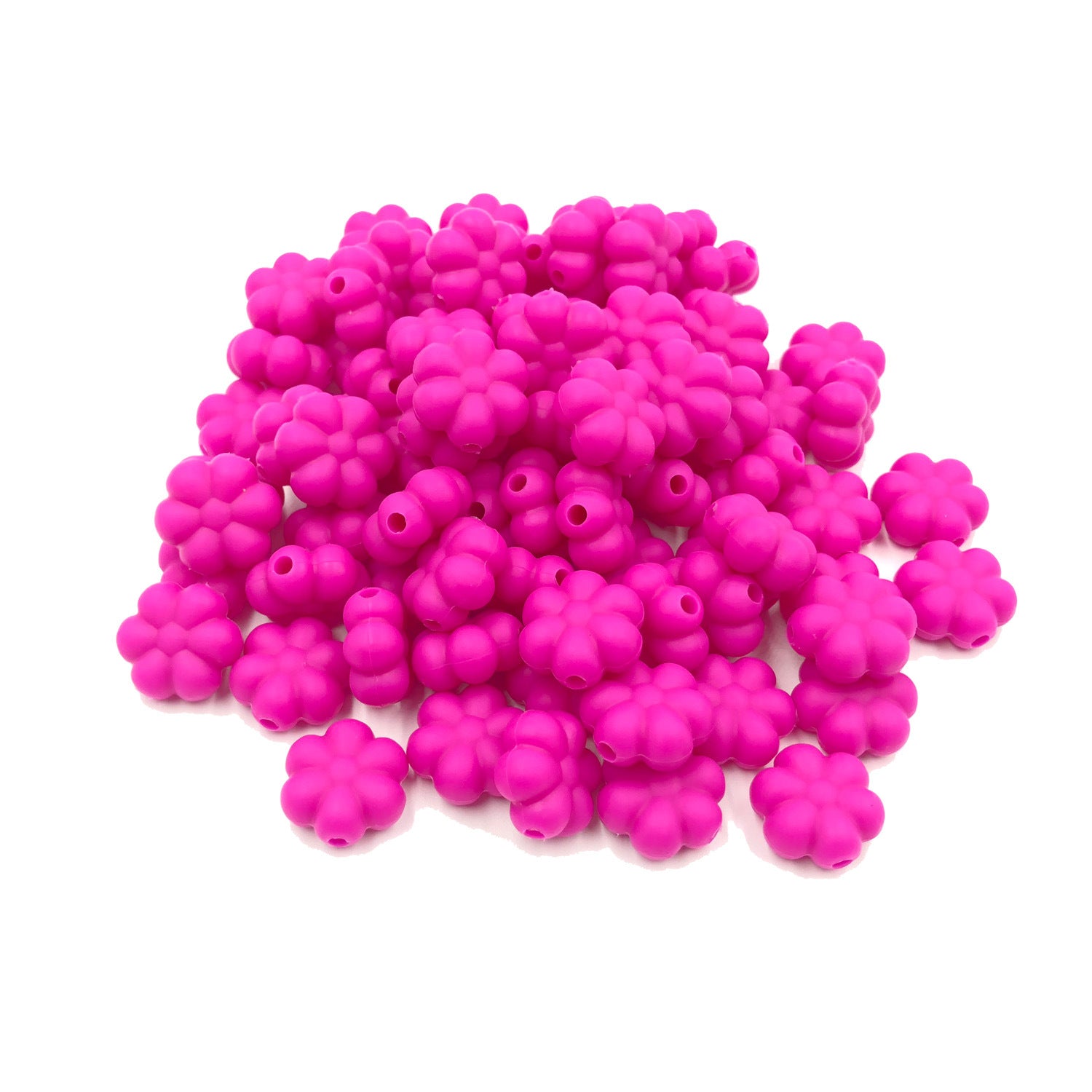 Cuentas sueltas de calabaza multicolor de calabaza de calabaza de silicona al por mayor