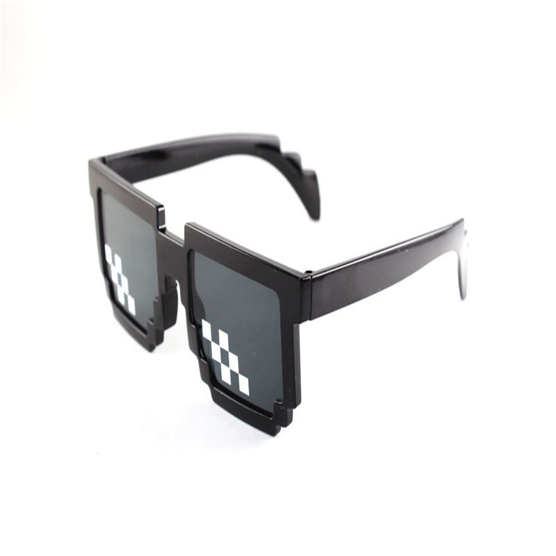 Wholesale Mosaic glasses two-dimensional cool funny sunglasses