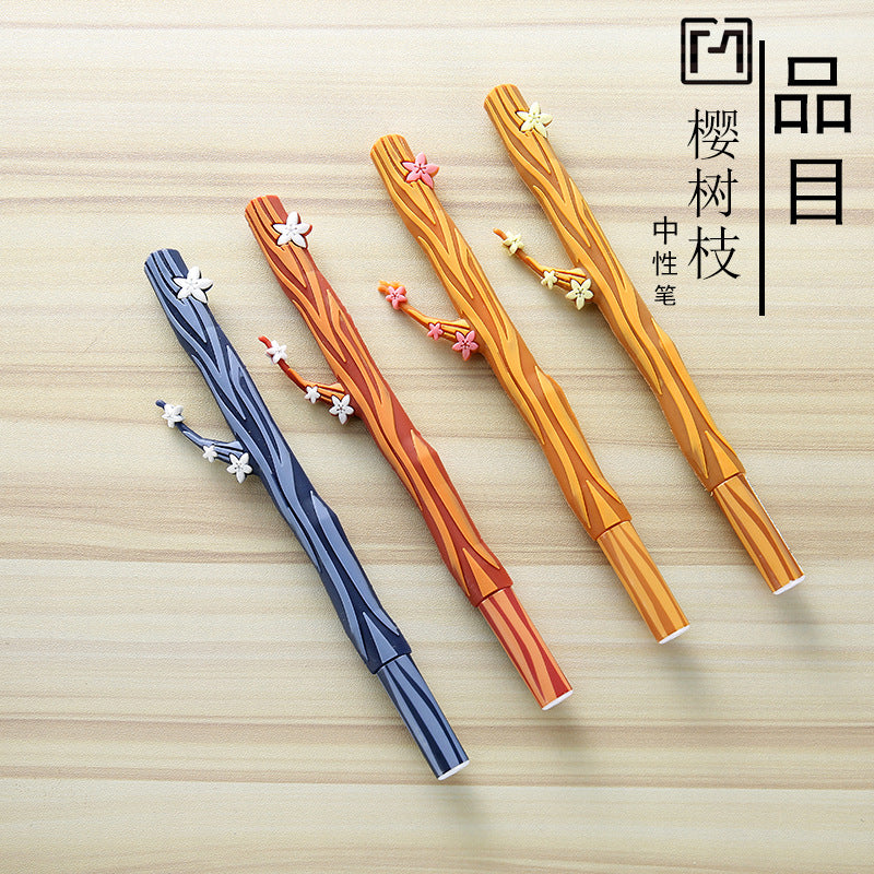 Pen de gel de forma de árbol de plástico al por mayor