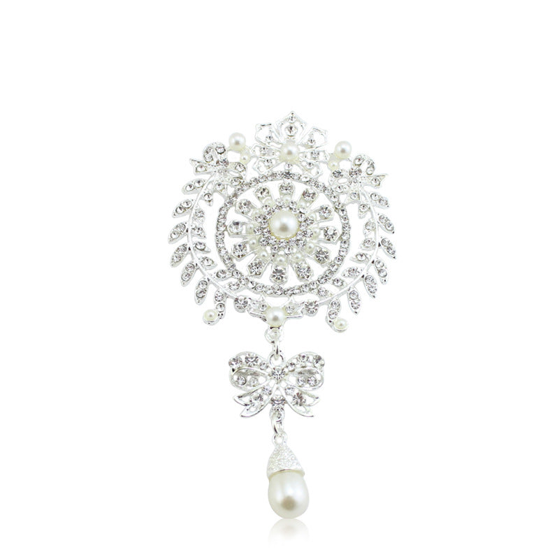 Wholesale Pearl Butterfly Alloy Decorations