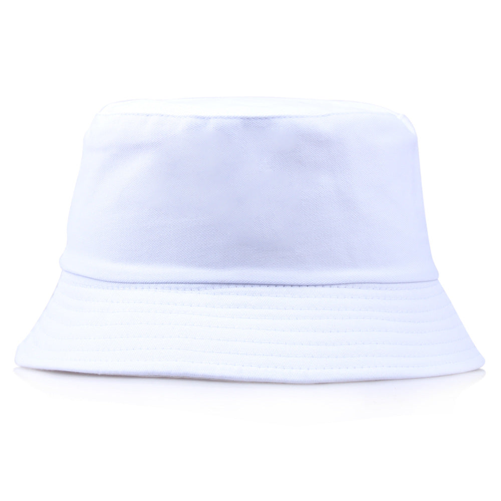 Wholesale Pure Cotton Solid Color Embroidered Logo Bucket Hat