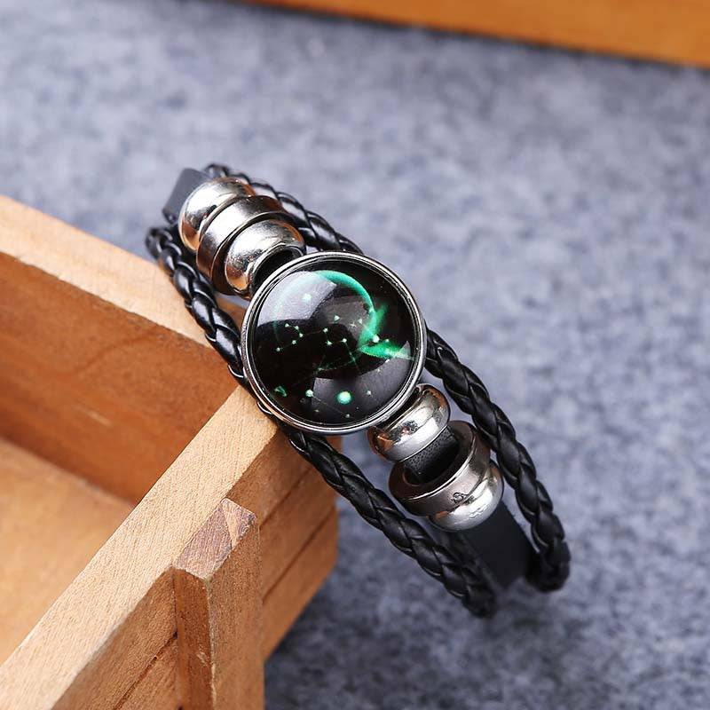 Wholesale Luminous Twelve Constellation Sen Bracelet
