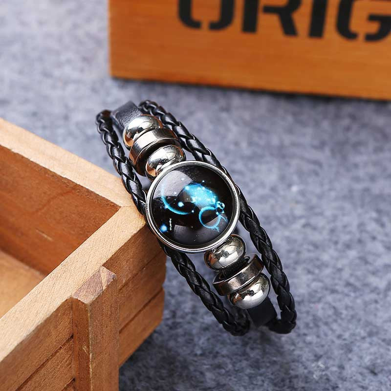Wholesale Luminous Twelve Constellation Sen Bracelet