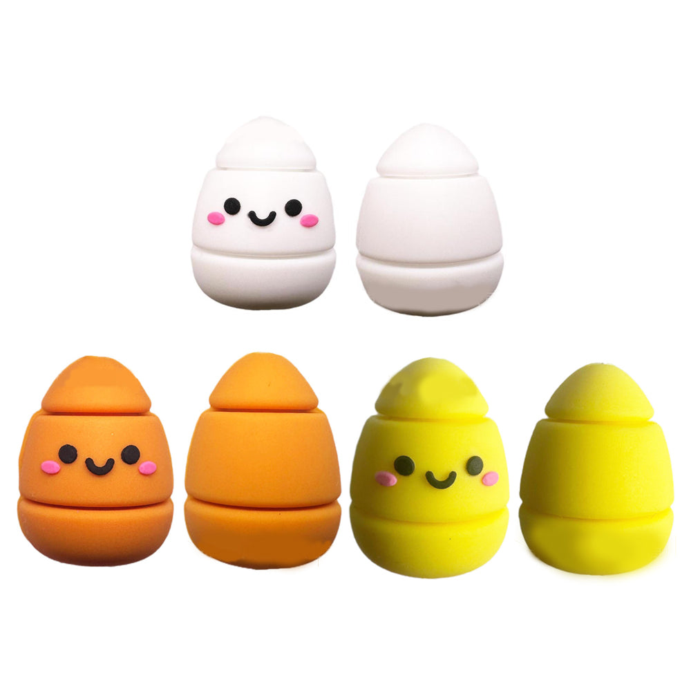 Wholesale 10pcs 3D Cute Cartoon Creative Gentle Smile Face Beads