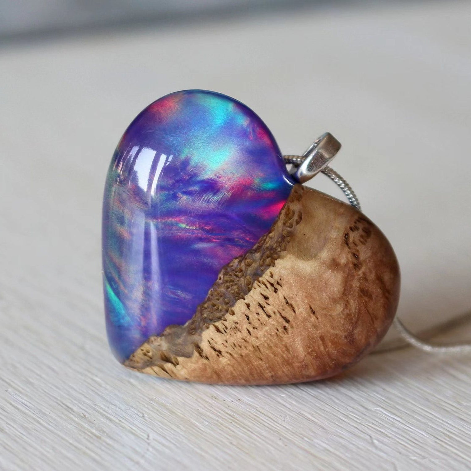 Wholesale Universe Planet Titanium Steel Necklaces