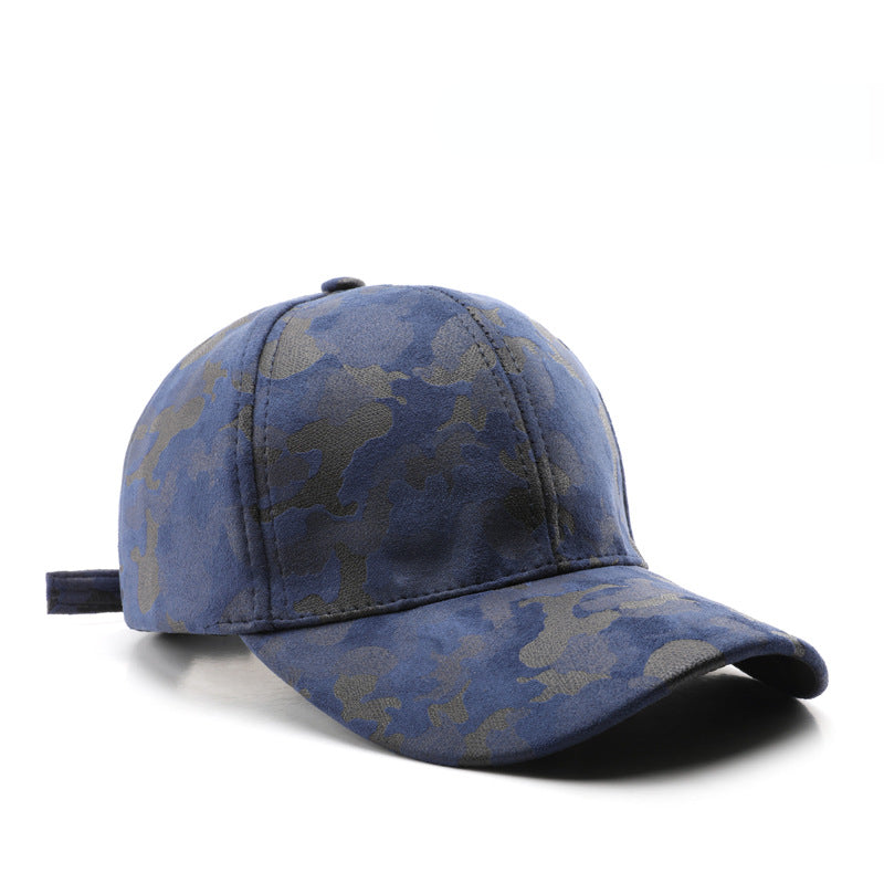 Wholesale Autumn and Winter Thickened Camouflage Light Board Cotton Baseball Cap