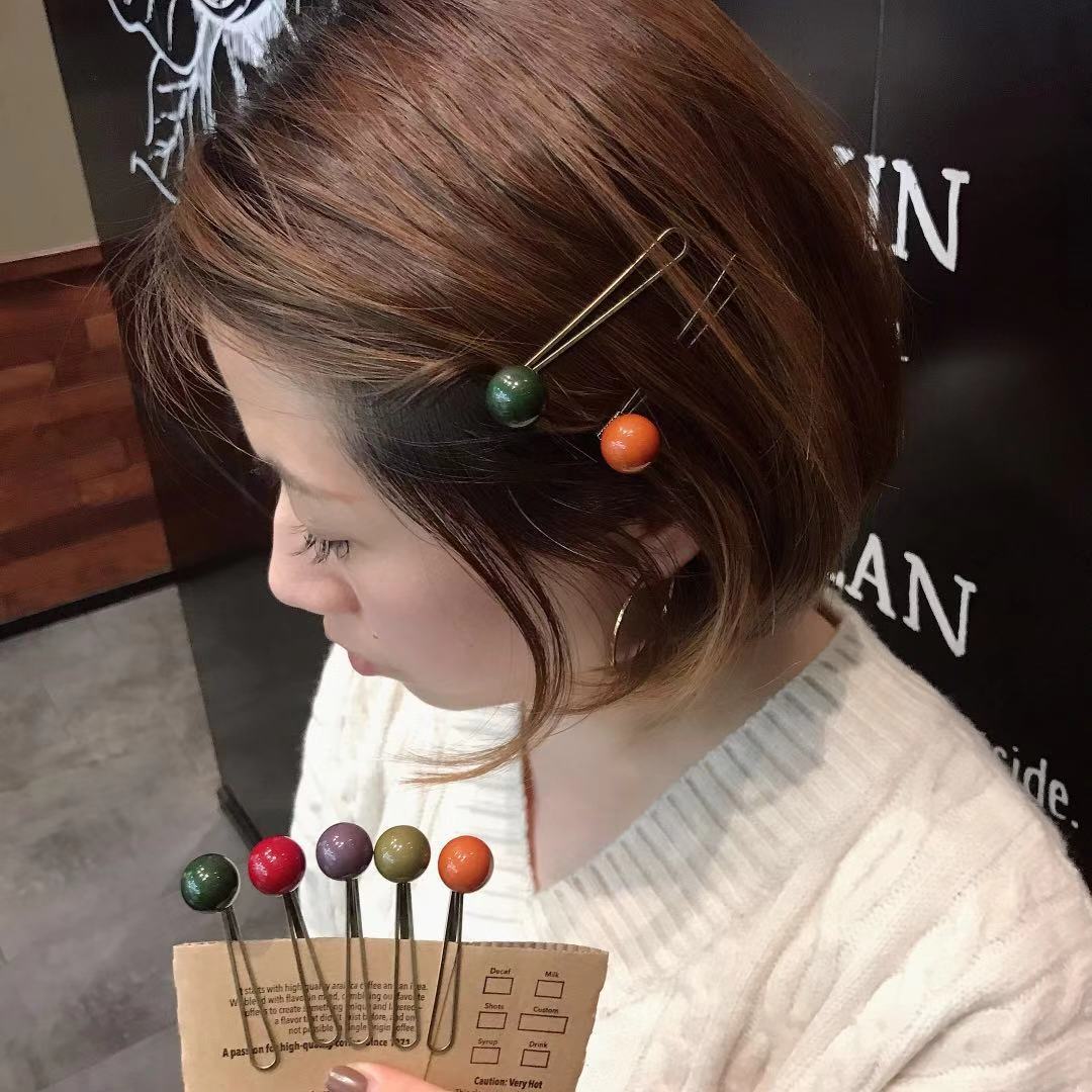 Wholesale Colorful Beads Hairpins