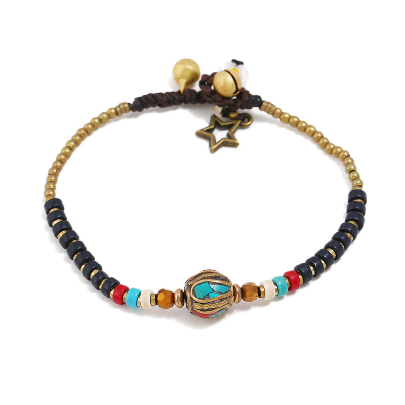 Wholesale Ethnic Style Handwoven Vintage Bracelets