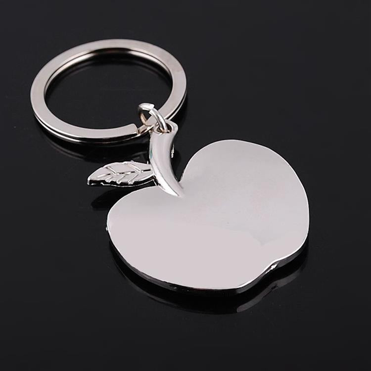 Wholesale Fruit Apple Zinc Alloy Keychain
