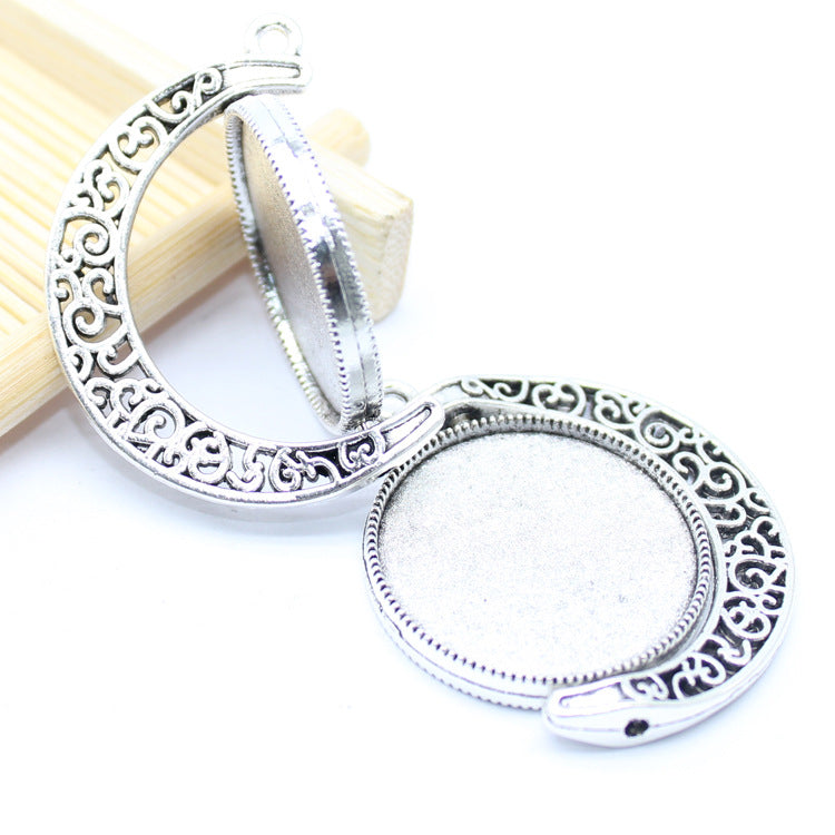 Wholesale 10PCS/PACK Alloy 25mm Perfect Circle Rotating Base