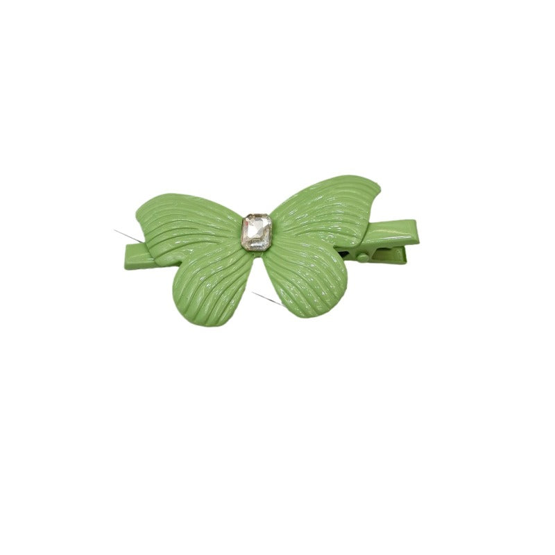Wholesale Colorful Hollow Metal Butterfly Hairpins
