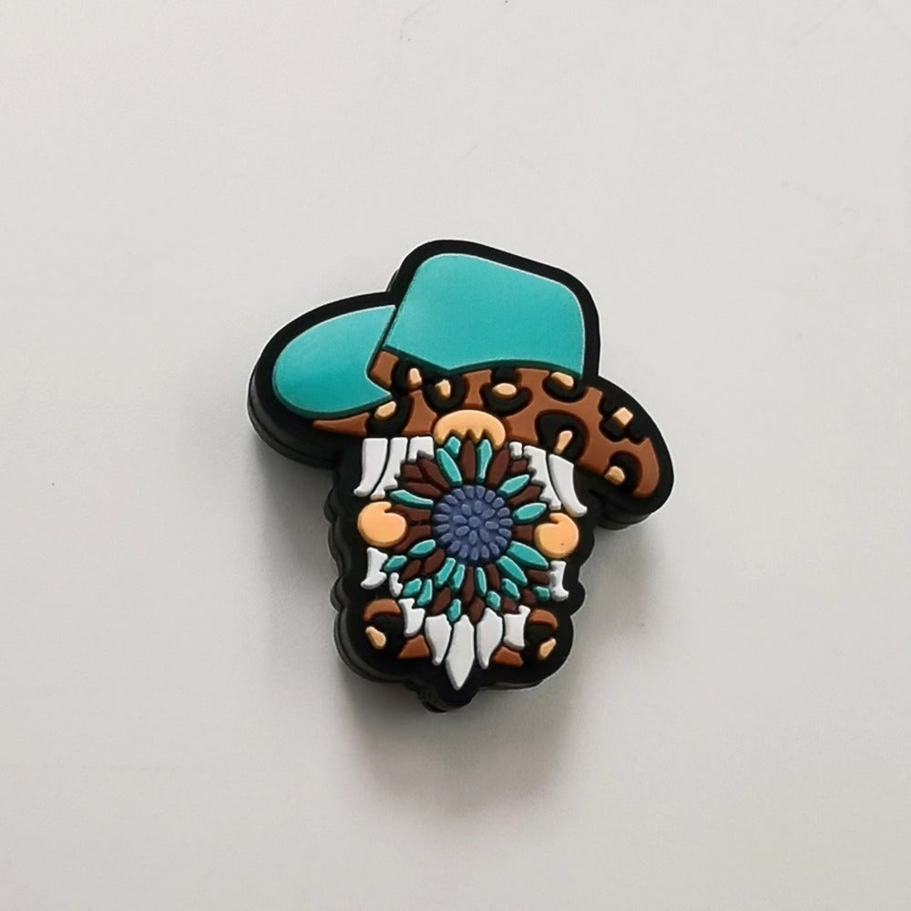 Wholesale 10pcs Silicone Beads Cartoon Focus Beads Creative Multifunctional Beads