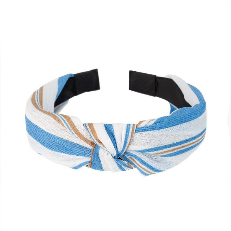 Wholesale Vintage Wide Edge Fabric Tie Headbands