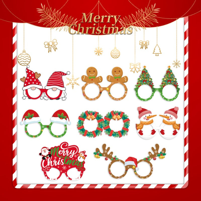 Wholesale Christmas Snowman Elk Christmas Creative Party Photo Decorations
