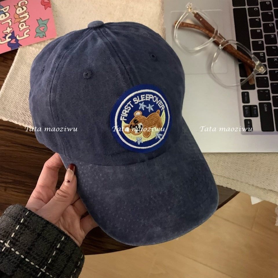 Wholesale Love Cartoon Cat Bear Cotton Baseball Hat