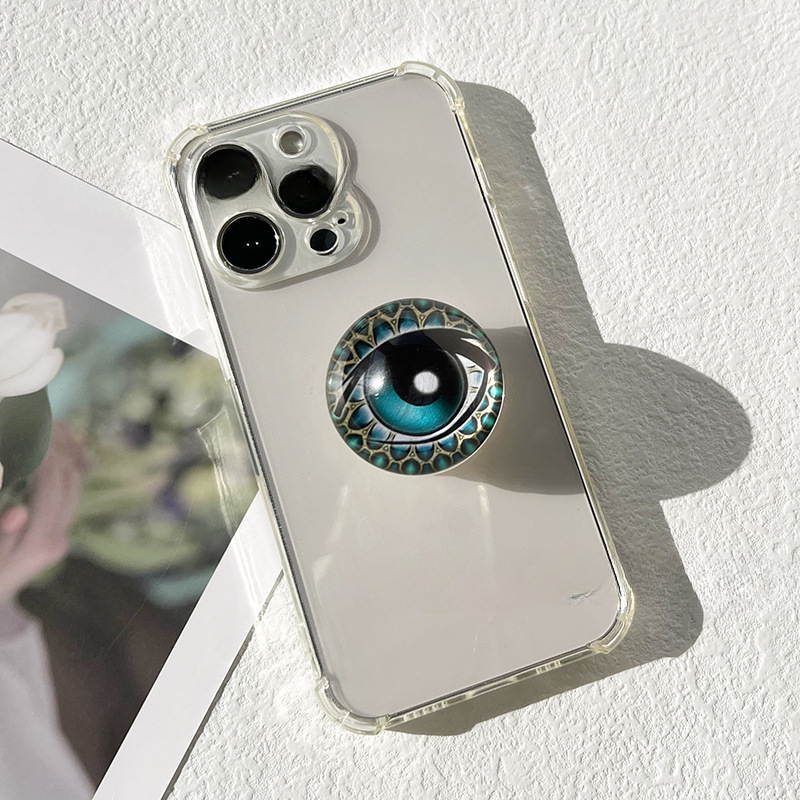 Soporte de teléfono de vidrio hemisférico ojo al por mayor