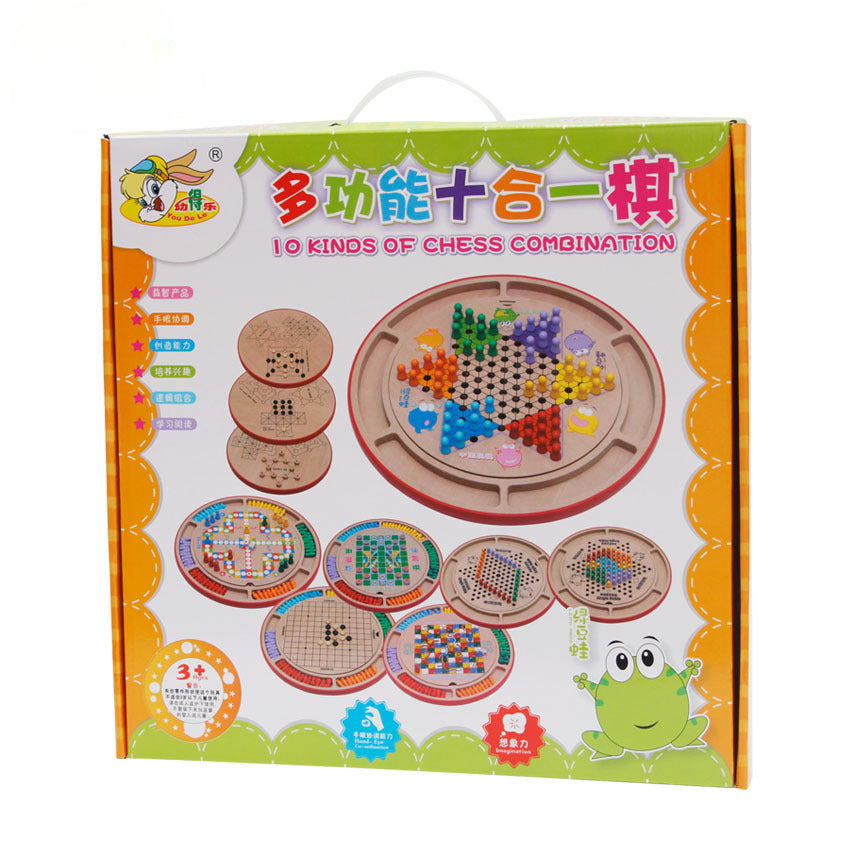 Wholesale of Wooden Puzzle Parent-child Desktop Board Games