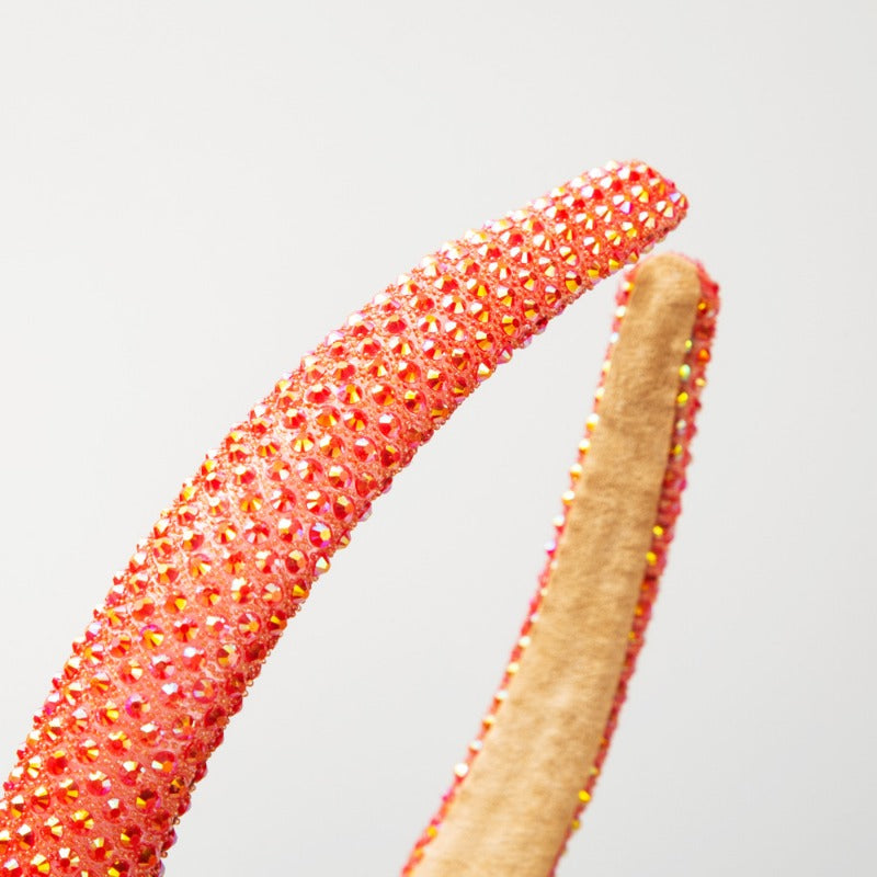 Wholesale Simple and Fashionable Temperament Full Diamond Fine Edge Headband