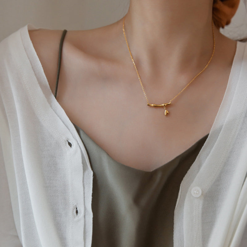 Wholesale Bamboo Titanium Steel Necklaces