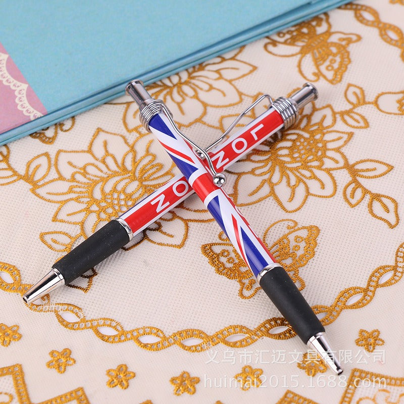 Wholesale Black British Flag Student Ballpoint Pen