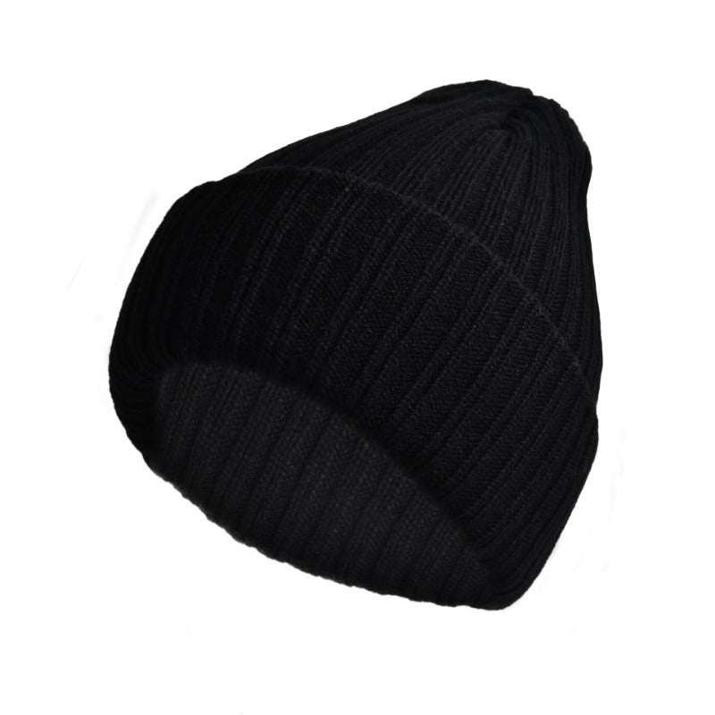 Wholesale Solid Color Yarn Autumn and Winter Outdoor Windproof and Warm Knitted Hat