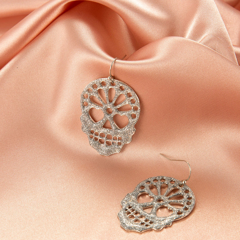 Wholesale Halloween Gothic Ghost Spider Skull Alloy Earrings