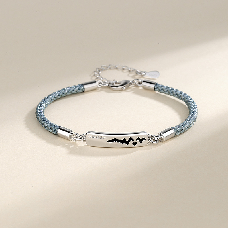 Wholesale temperature-sensitive color-changing couple love Bracelet