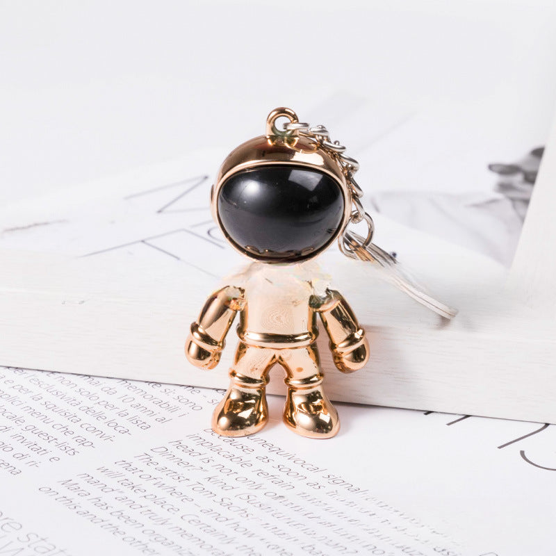 Wholesale 3D Astronaut Astronaut Robot ABS Keychain