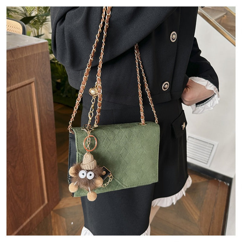 Wholesale synthetic leather vintage shoulder crossbody small square bag