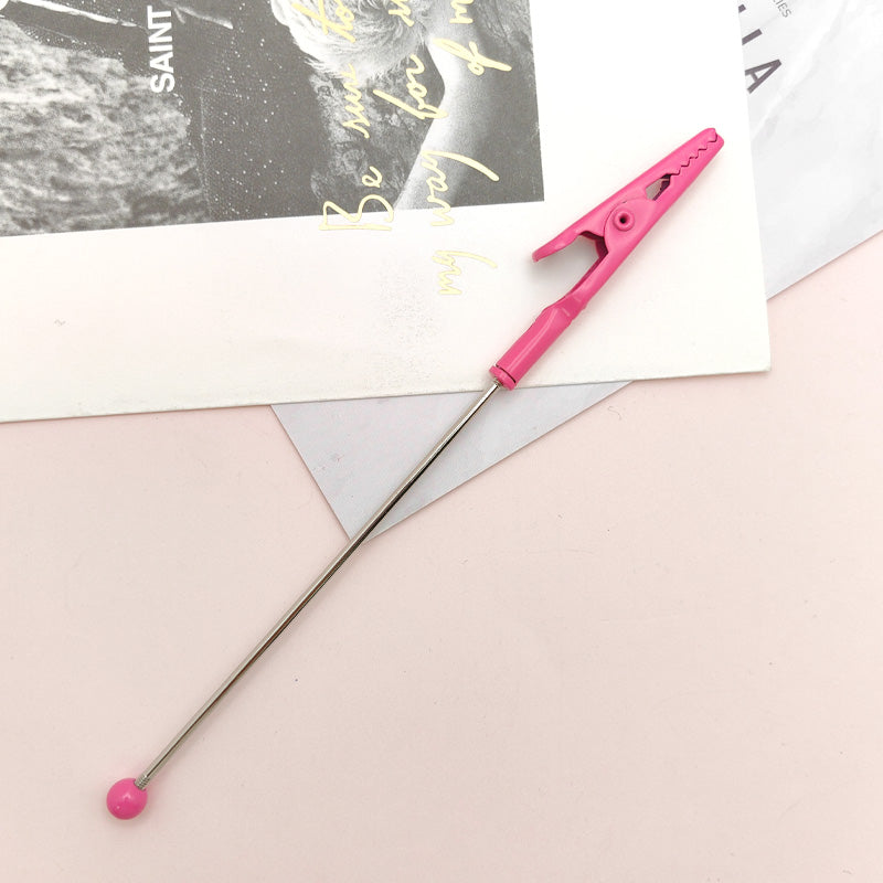 Wholesale Beadable Alligator Clips ATM Card Taker