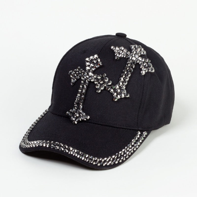 Wholesale Cotton Rhinestone Baseball Caps
