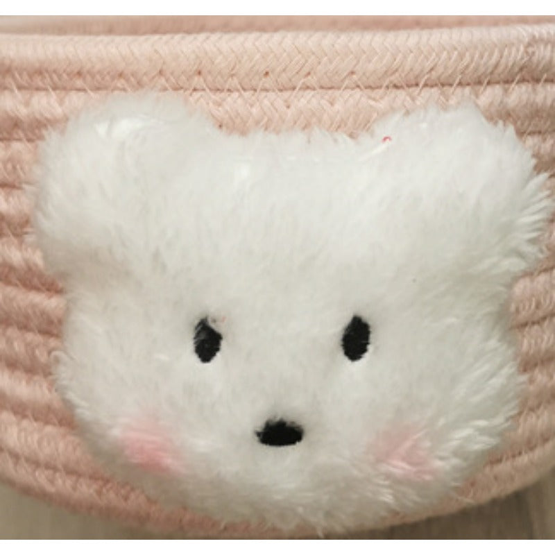 Wholesale Cotton Rope Tabletop Small Storage Basket