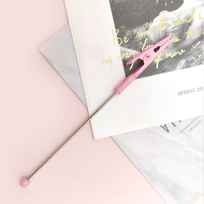 Wholesale Beadable Alligator Clips ATM Card Taker