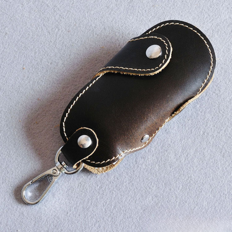 Wholesale Simple Thick Cowhide Keychains