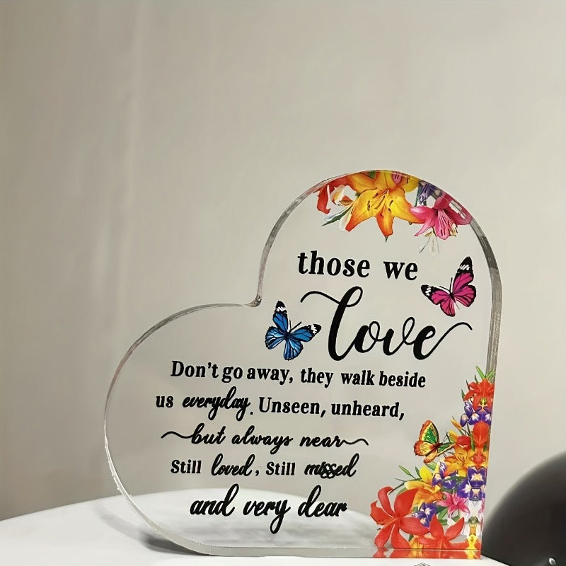 Wholesale of Transparent and Caring Acrylic Ornaments for Mother's Day
