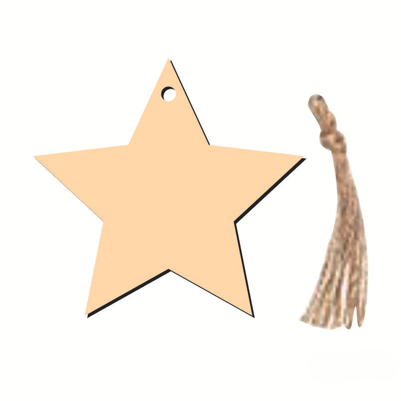 Wholesale Creative Christmas Wood Chip Pendants