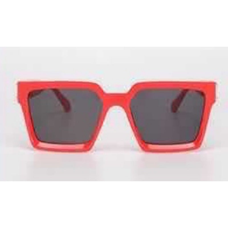 Wholesale Large Frame Retro Square Wide Edged PC Sunglasses