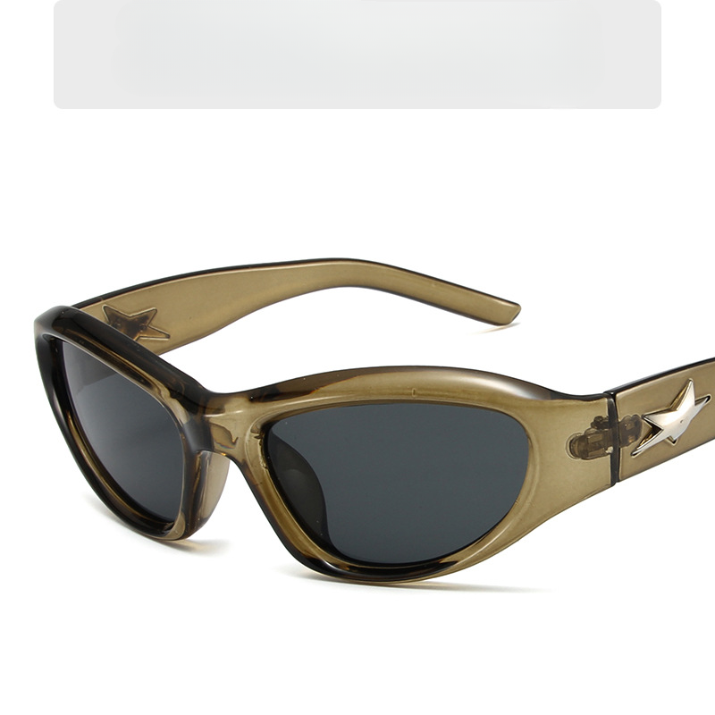 Wholesale Pentagram Sun Cycling PC Sunglasses