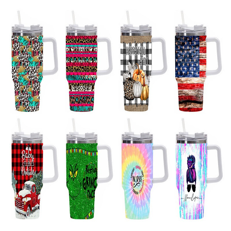 Wholesale Tumbler 40oz Creative Halloween Christmas Cup Outdoor Car Cup