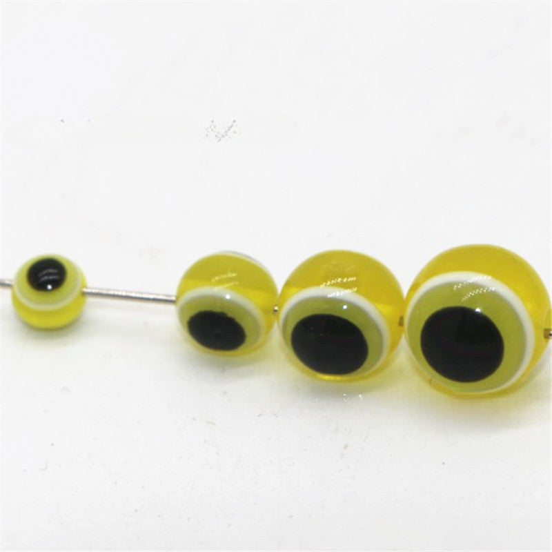 Wholesale 100PCS Clear Round Resin Beads